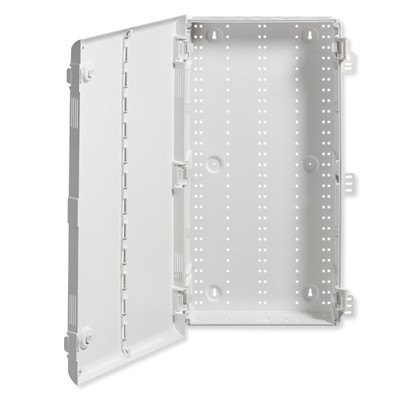 Leviton Wireless Structured Media Enclosure with Vented Hinged Door, 28 Inch
